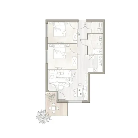 Daire Binnendiek Haus 3 7